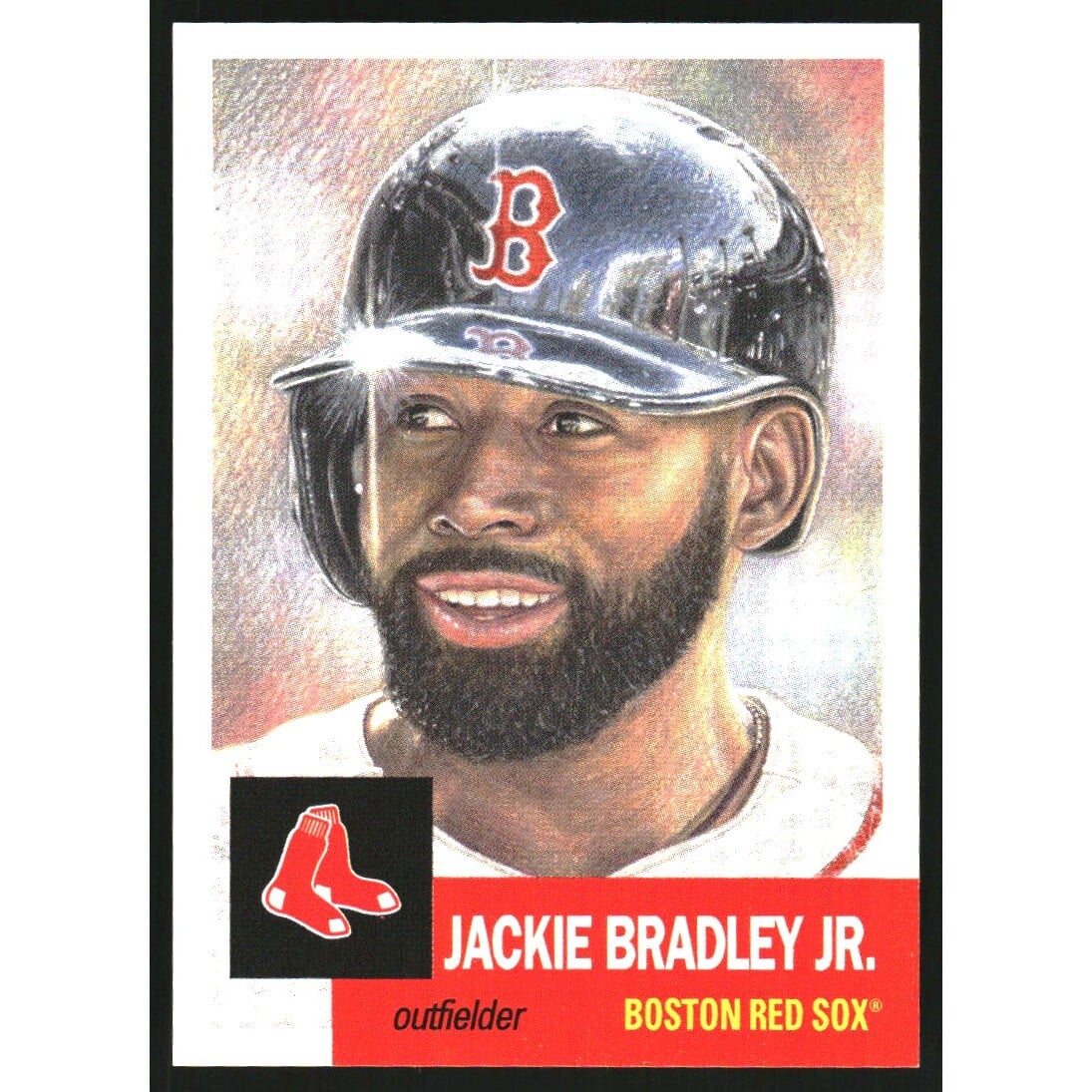 2018 Topps Living #9 Jackie Bradley Jr./3959*. rookie card picture