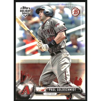 2017 Bowman Topps Holiday Turkey #THPG Paul Goldschmidt