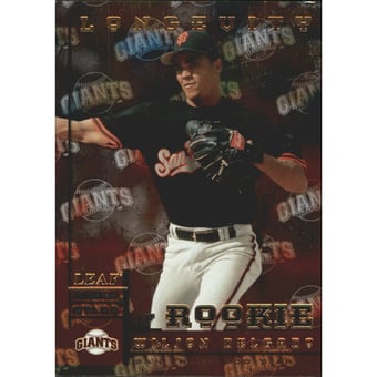 1998 Leaf Rookies and Stars Longevity #220 Wilson Delgado