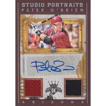 2016 Diamond Kings Studio Portraits Material Signatures Framed #SPSPO Peter O'Brien/99