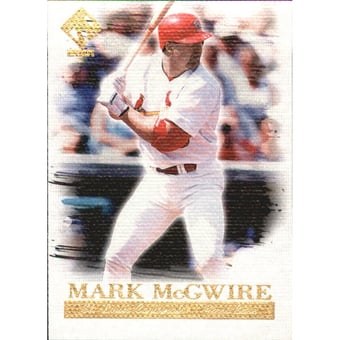 2001 Private Stock Artist's Canvas #17 Mark McGwire
