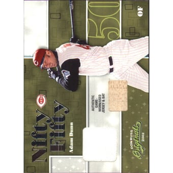 2002 Donruss Originals Nifty Fifty Combos #36 Adam Dunn