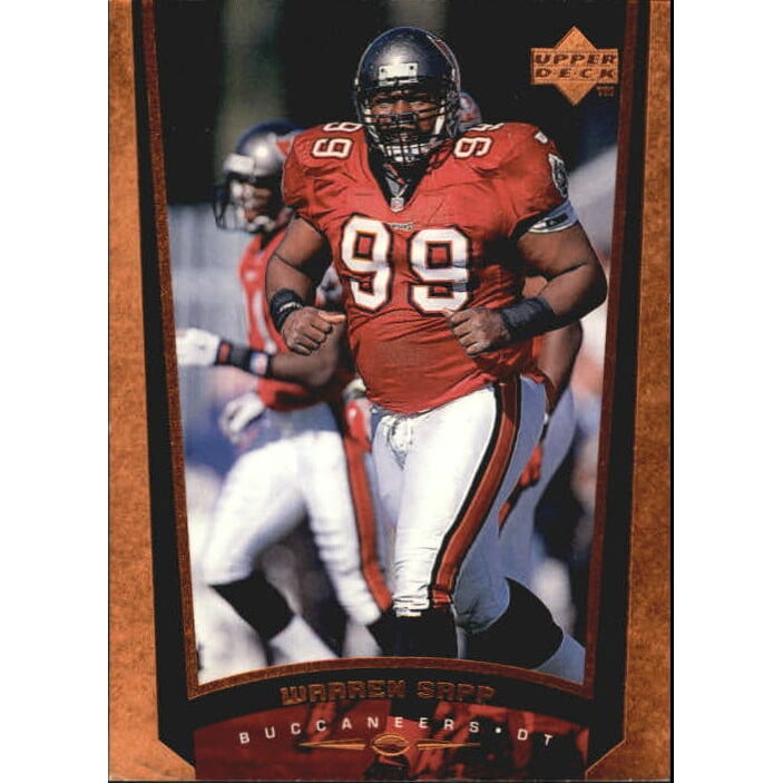 1998 Upper Deck Bronze #234 Warren Sapp. rookie card picture