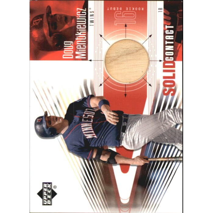 2002 Upper Deck Rookie Debut Solid Contact #DM Doug Mientkiewicz. rookie card picture