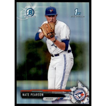 2017 Bowman Chrome Draft Refractors #BDC119 Nate Pearson