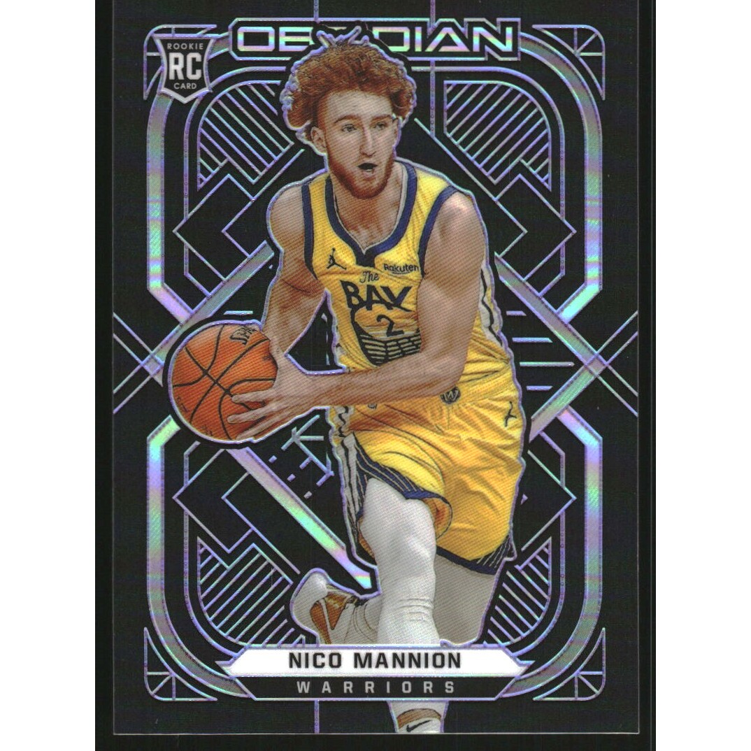 2020-21 Panini Obsidian #199 Nico Mannion RC 2020-21 Panini Obsidian #199 Nico Mannion RC