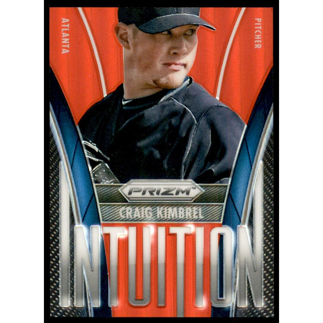 2014 Panini Prizm Intuition Prizms Red #11 Craig Kimbrel. rookie card picture