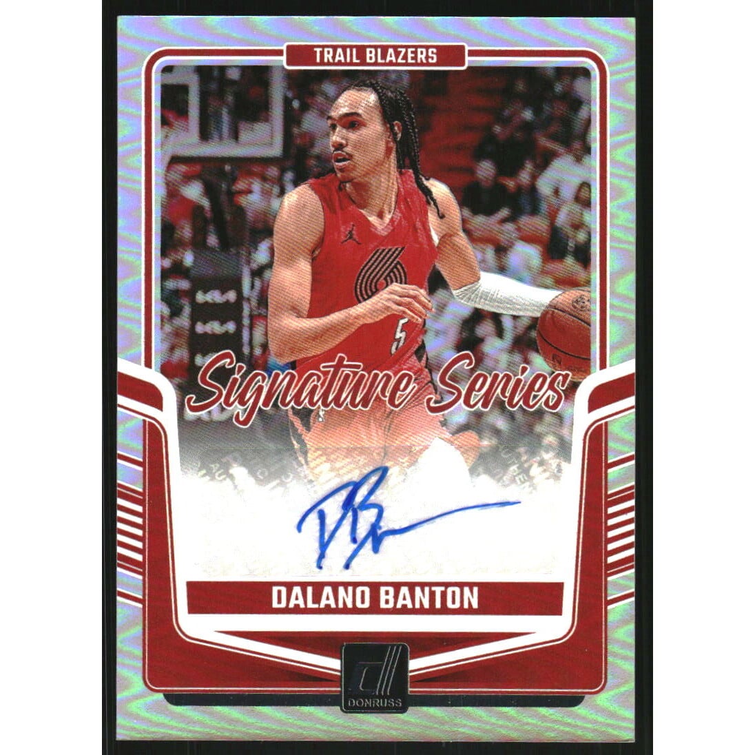 2024-25 Donruss Signature Series #15 Dalano Banton. rookie card picture