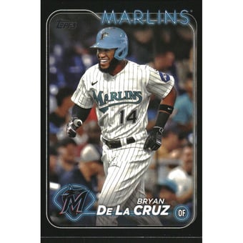 2024 Topps Black #215 Bryan De La Cruz