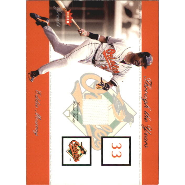 2002 Greats of the Game Through the Years Level 1 #16 Eddie Murray 2002 Greats of the Game Through the Years Level 1 #16 Eddie Murray