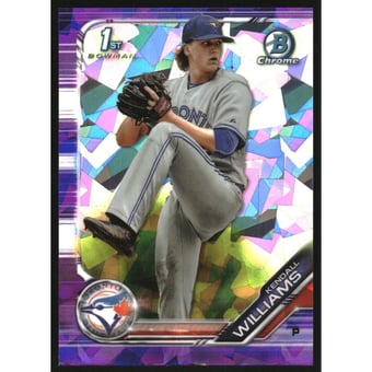 2019 Bowman Chrome Draft Sapphire Purple #BDC199 Kendall Williams
