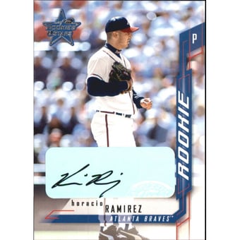 2001 Leaf Rookies and Stars Autographs #209 Horacio Ramirez/250 *