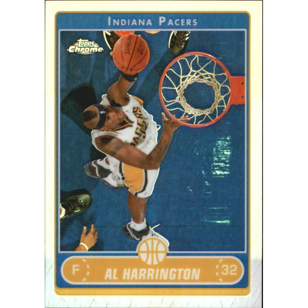 2006-07 Topps Chrome Refractors #137 Al Harrington. rookie card picture