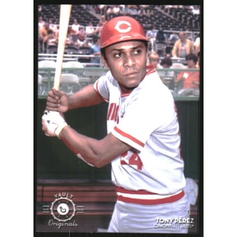 2016 Topps Legacies of Baseball Vault Metals #VM35 Tony Perez
