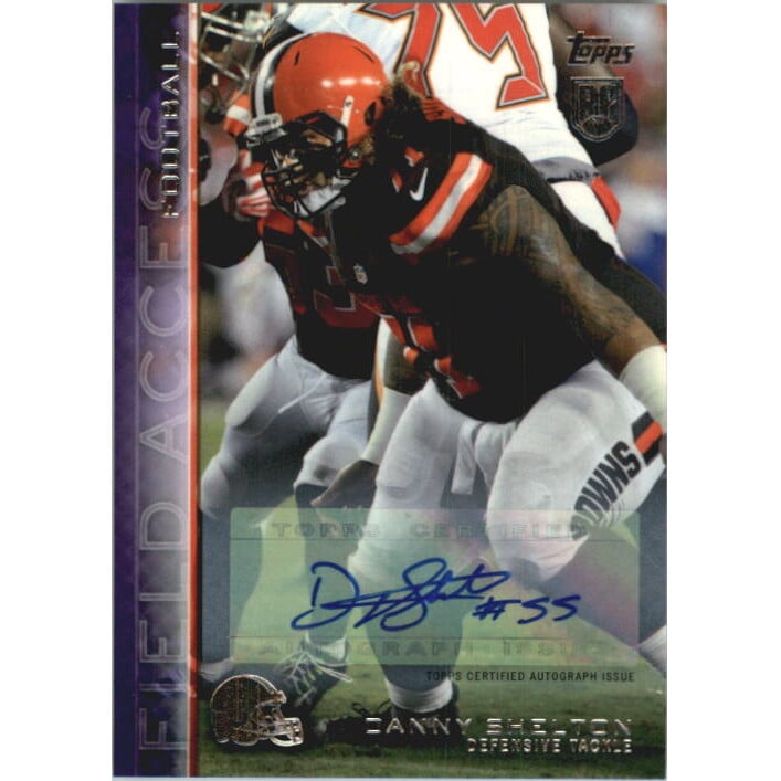 2015 Topps Field Access Autographs Purple #77 Danny Shelton. rookie card picture