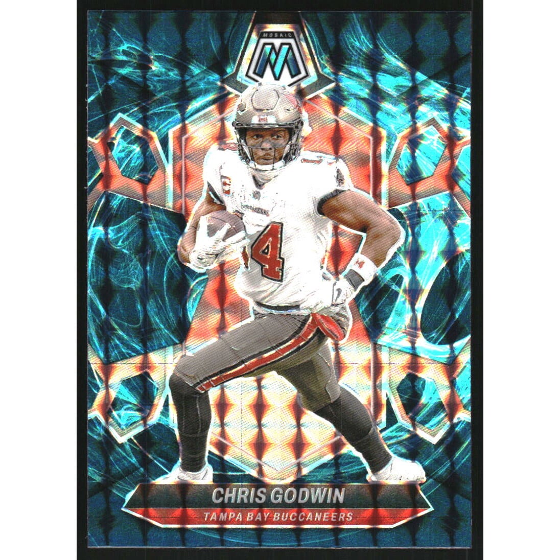 2024 Panini Mosaic Mosaic Genesis #207 Chris Godwin. rookie card picture