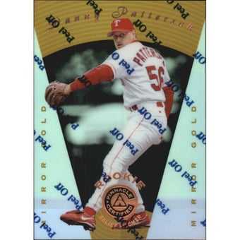1997 Pinnacle Certified Mirror Gold #110 Danny Patterson