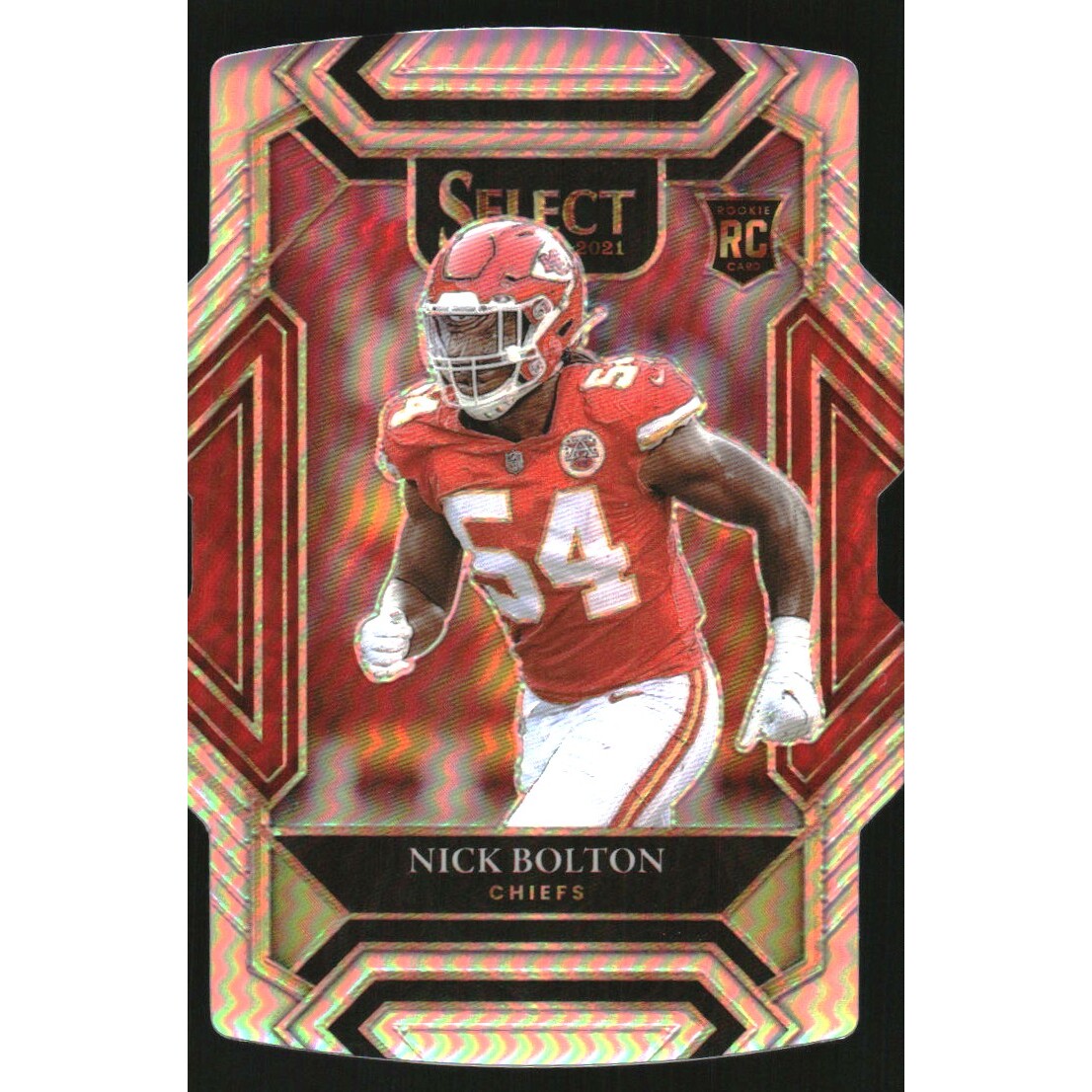 2021 Select Prizm Silver Die Cut #291 Nick Bolton