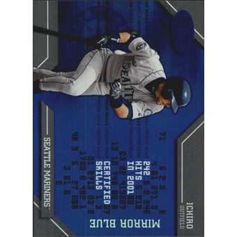 2002 Leaf Certified Skills Mirror Blue #CS4 Ichiro Suzuki