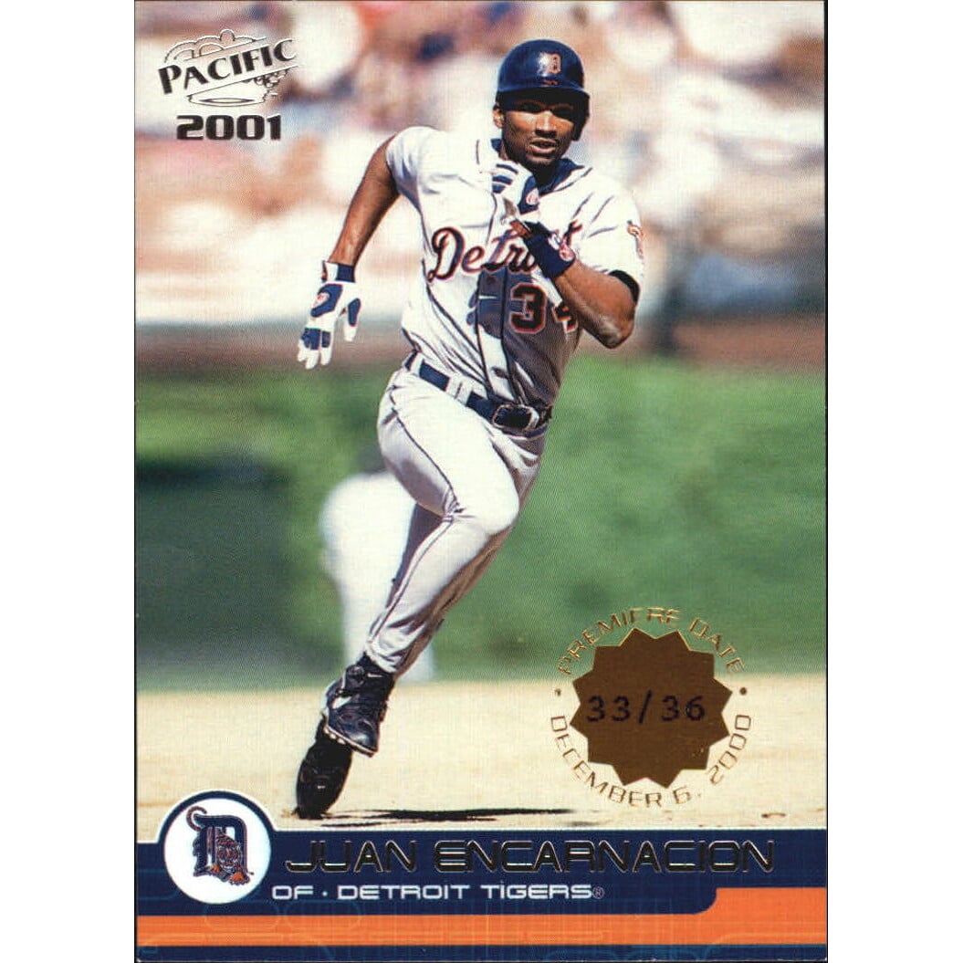 2001 Pacific Premiere Date #154 Juan Encarnacion