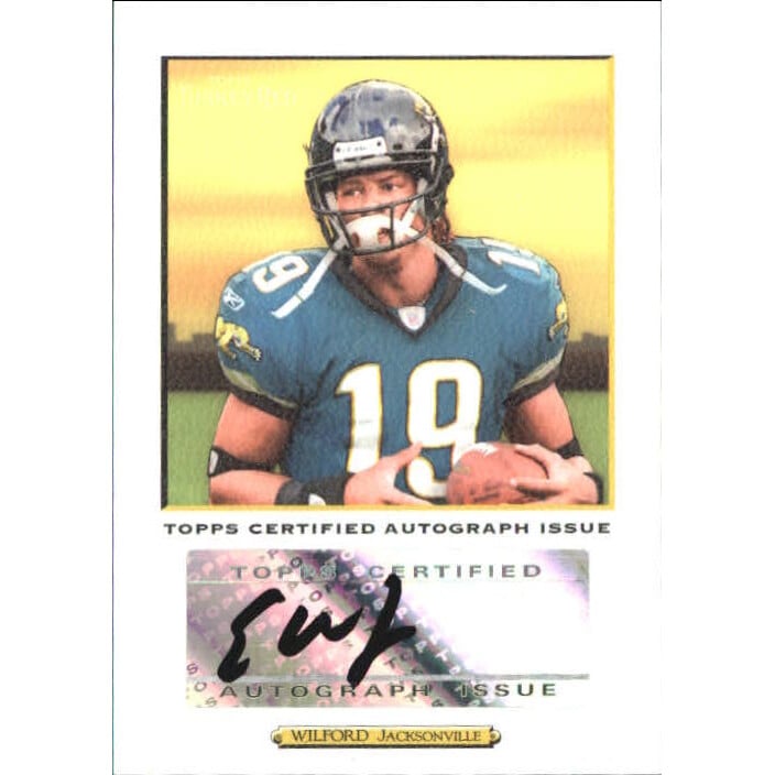 2005 Topps Turkey Red Autographs White #TRAEW Ernest Wilford/99 A. rookie card picture