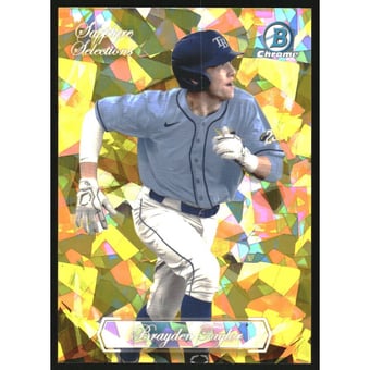 2023 Bowman Chrome Draft Sapphire Sapphire Selections Gold Refractors #SS13 Brayden Taylor