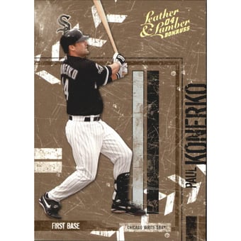 2004 Leather and Lumber Gold #38 Paul Konerko