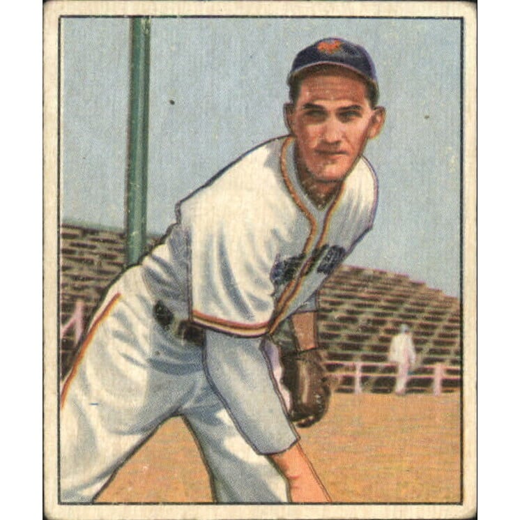 1950 Bowman #66 Larry Jansen. rookie card picture