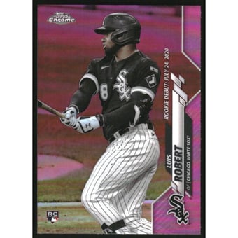 2020 Topps Chrome Update Pink Refractors #U58 Luis Robert