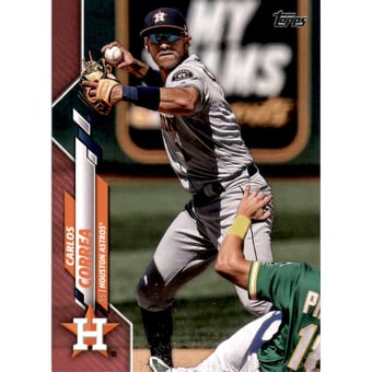 2020 Topps Mother's Day Pink #349 Carlos Correa