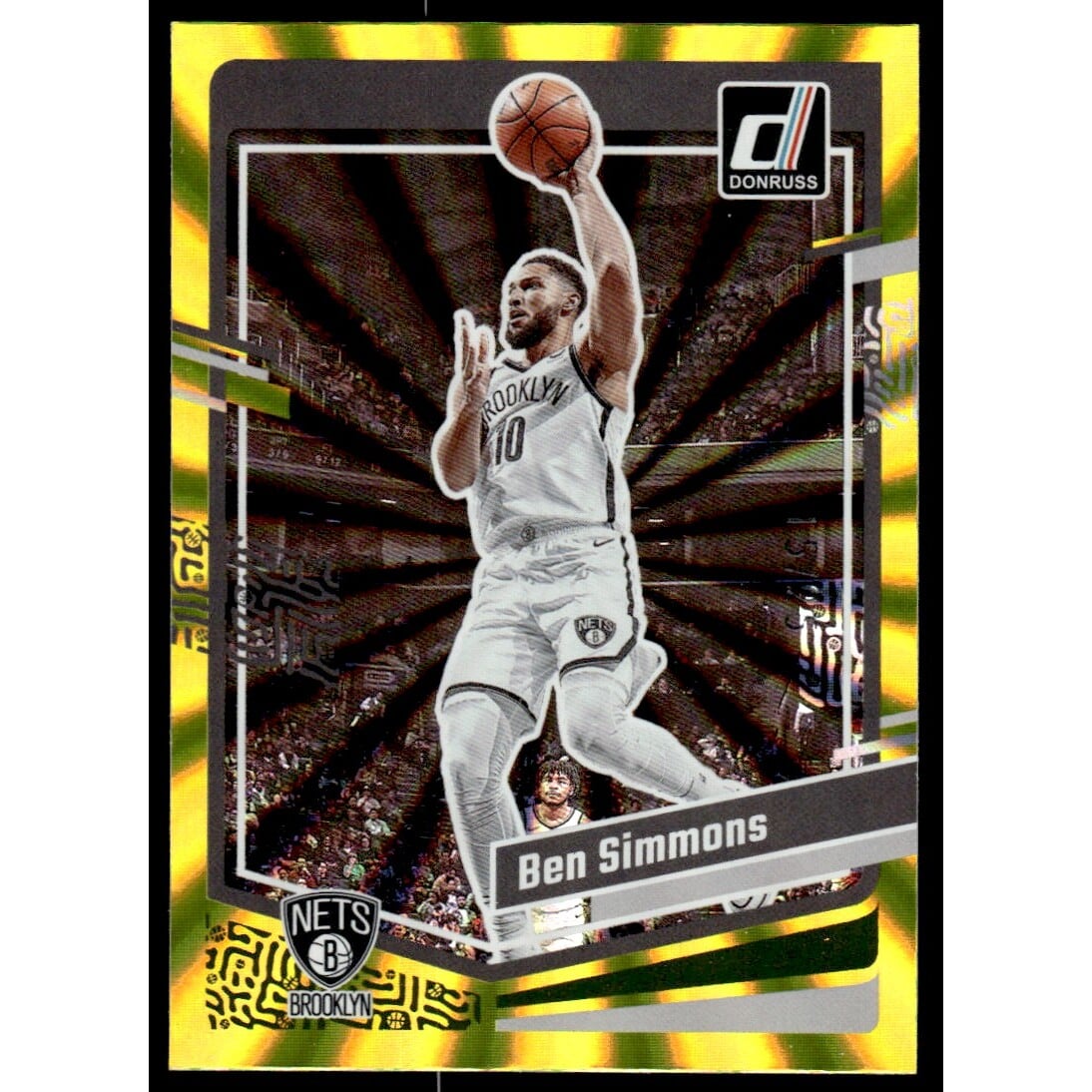 2023-24 Donruss Holo Yellow Laser #164 Ben Simmons. rookie card picture
