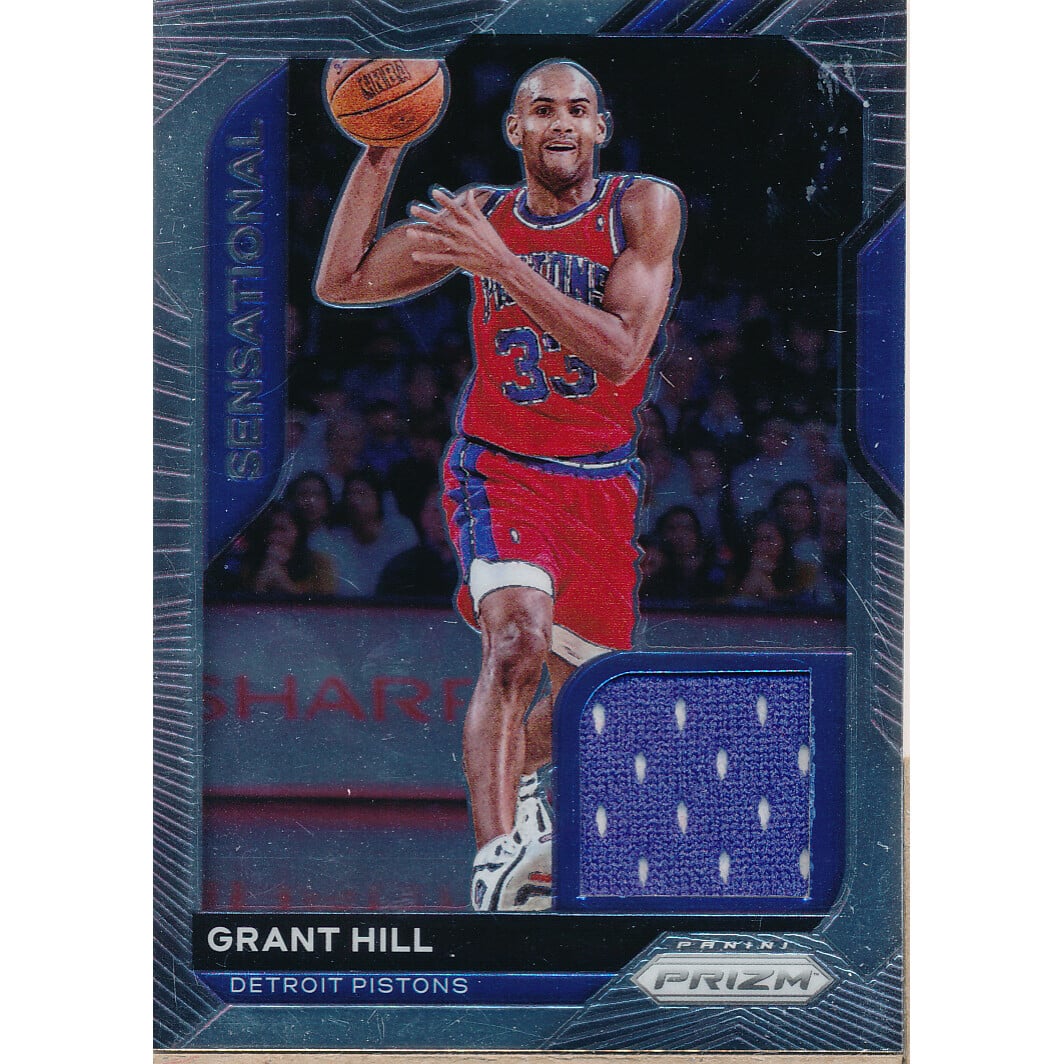 2020-21 Panini Prizm Sensational Swatches #52 Grant Hill. rookie card picture
