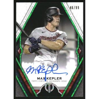 2021 Topps Tribute Autographs Green #TAMK Max Kepler