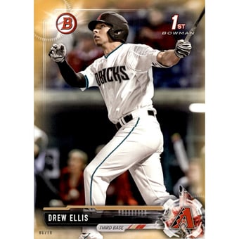 2017 Bowman Draft 5x7 Gold #BD158 Drew Ellis