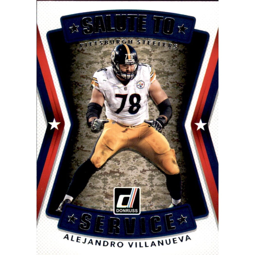 2017 Donruss Salute to Service #5 Alejandro Villanueva