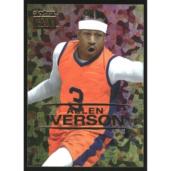 2021 Metal Universe Champions Skybox Premium Star Topaz #S2 Allen Iverson