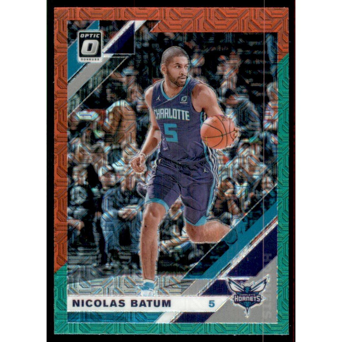2019-20 Donruss Optic Choice Red and Green #24 Nicolas Batum. rookie card picture