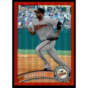 2011 Topps Chrome Red Refractors #148 Derrek Lee