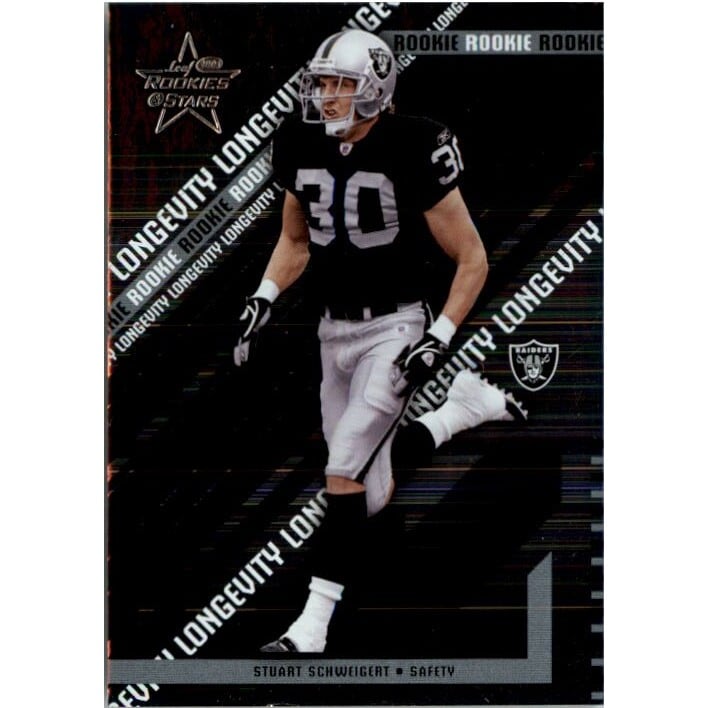2004 Leaf Rookies and Stars Longevity Parallel #174 Stuart Schweigert