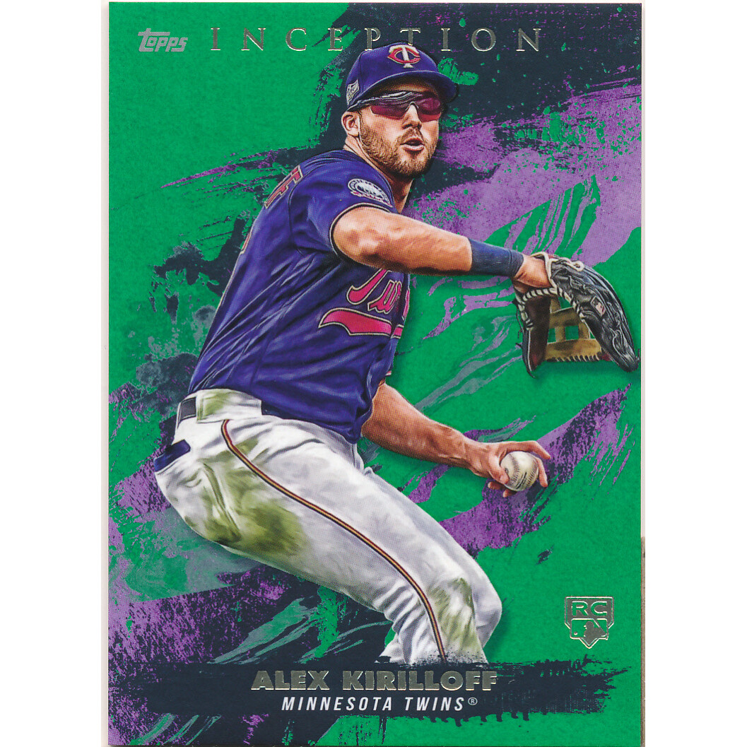 2021 Topps Inception Green #85 Alex Kirilloff 2021 Topps Inception Green #85 Alex Kirilloff