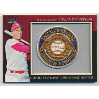 2010 Topps Commemorative Patch #MCP55 Orlando Cepeda