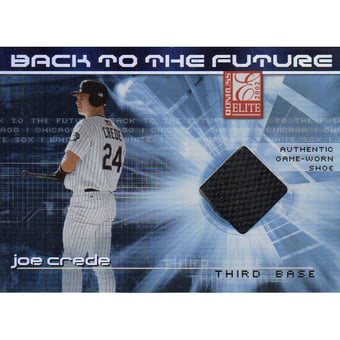 2002 Donruss Elite Back to the Future Threads #12 Joe Crede Shoes