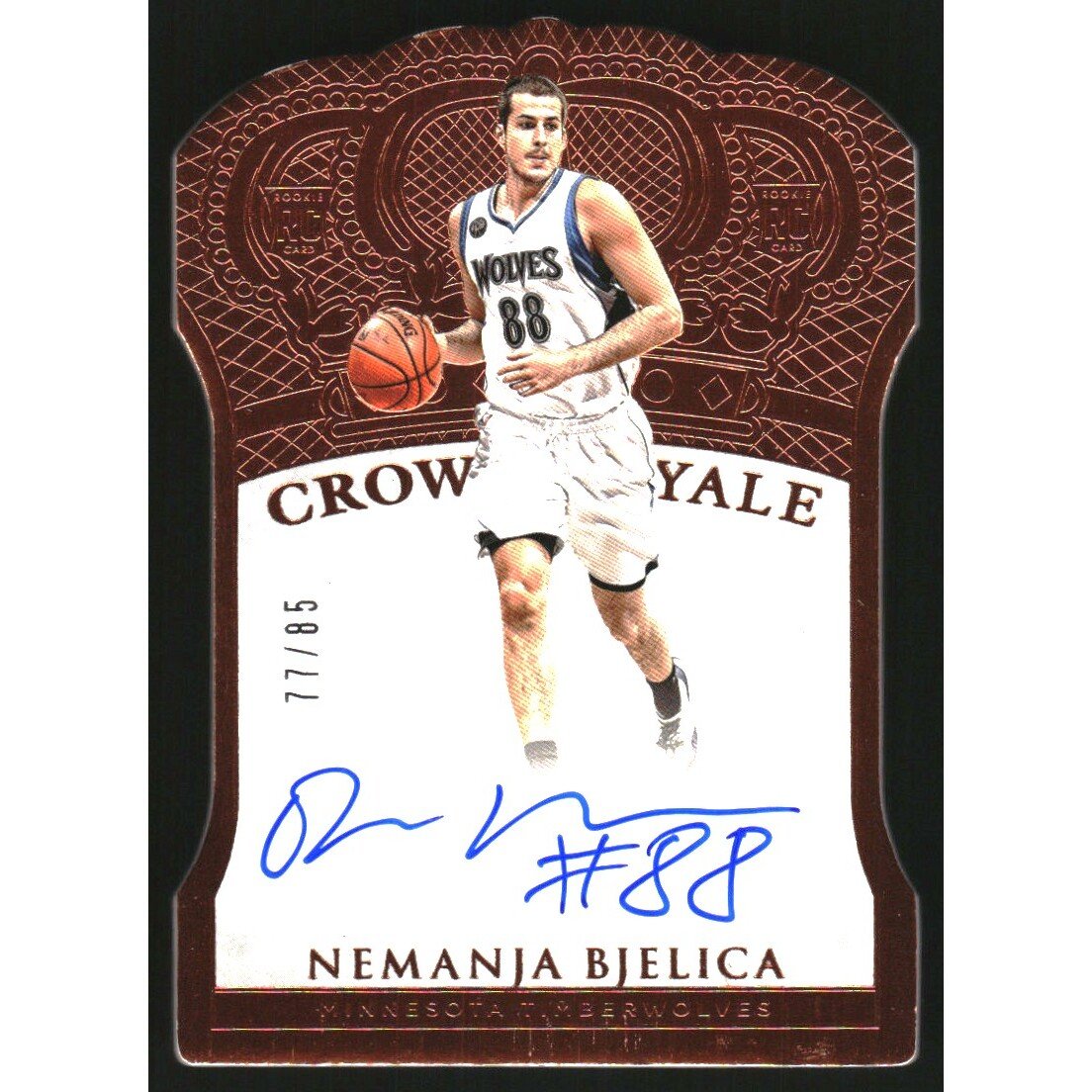 2015-16 Panini Preferred #196 Nemanja Bjelica CR AU/85. rookie card picture