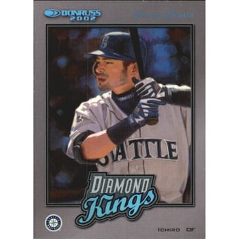 2002 Donruss Diamond Kings Inserts Studio Series #DK11 Ichiro Suzuki