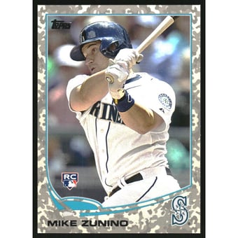 2013 Topps Update Camo #US126 Mike Zunino