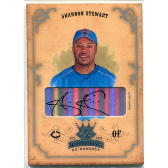 2004 Diamond Kings DK Signatures Silver #52 Shannon Stewart/30