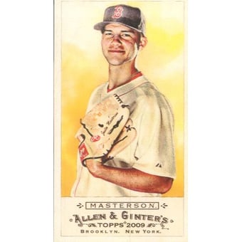 2009 Topps Allen and Ginter Mini No Card Number #348 Justin Masterson
