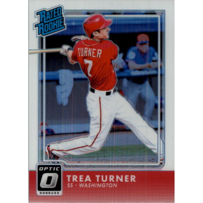 2016 Donruss Optic Holo #33 Trea Turner RR 2016 Donruss Optic Holo #33 Trea Turner RR