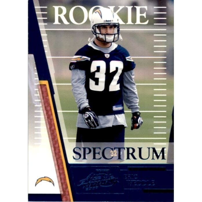 2007 Absolute Memorabilia Spectrum Blue Retail #167 Eric Weddle