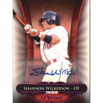 2010 TRISTAR Pursuit Autographs Purple #122 Shannon Wilkerson
